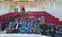 برگزاری آیین تکریم و تودیع سرپرست شبکه بهداشت و درمان شهرستان پیشوا