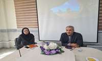 جلسه مدیر شبکه بهداشت و درمان پیشوا با پزشکان عمومی درمانگاه شبانه روزی شهید مهتدی