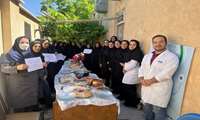 برگزاری جشنواره غذای سالم در مرکز خدمات جامع سلامت طارند