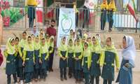 نواختن زنگ سلامت، ویزیت رایگان و معاینات دانش آموزی در مدرسه ابتدایی دخترانه شهید کلاهدوز جلیل آباد