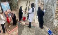برگزاری پویش ملی واکسیناسیون تکمیلی فلج اطفال زیر ۵ سال اتباع خارجی در شهرستان پیشوا