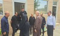 بازدید مدیر جدید شبکه بهداشت از واحدهای اداری و بهداشتی