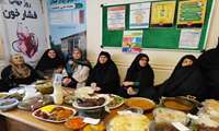 برپایی جشنواره غذا به مناسبت هفته ملی جمعیت در مرکز خدمات جامع سلامت جلیل آباد
