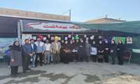  برپایی غرفه شبکه بهداشت پیشوا در نمایشگاه دستاوردهای روستایی با محوریت مناسبت‌های بهداشتی مهرماه