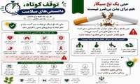 توقف کوتاه، دانستنی‌های سلامت/ حتی یک نخ سیگار هم برای بدن بی‌ضرر نیست