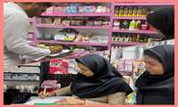 گشت مشترک نظارتی بر مراکز عرضه فرآورده‌های آرایشی و بهداشتی شهرستان پیشوا