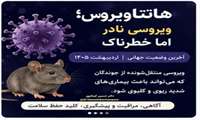 توضیحات دکتر کرمانپور رییس مرکز روابط عمومی و اطلاع رسانی وزارت بهداشت در خصوص وضعیت هانتاویروس