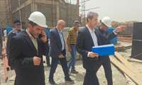 بازدید فرماندار از روند احداث بیمارستان ۹۶ تخت‌خوابه پیشوا