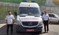 استقرار تیم فوریتهای پزشکی اورژانس 115 شهرستان پیشوا برای مراسم اربعین