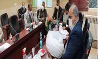 جلسه اضطراری ستاد مبارزه با کرونا شهرستان در محل فرمانداری