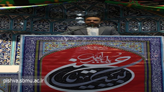 سخنرانی دکتر امینی مدیر شبکه بهداشت و درمان پیشوا 